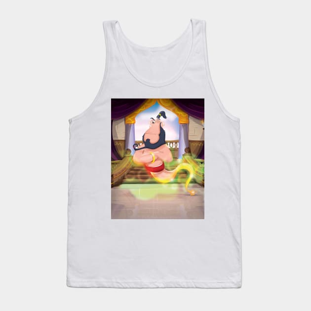 Make a Wish Genie Tank Top by nickemporium1